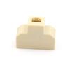 Davitu Electrical Equipments Supplies - 1PCS 1 M To 3 F RJ-11 6P4C Phone Jack Splitter 6P4C RJ11 Telephone Splitter 3 Way Adapter view 2