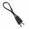 Davitu Electrical Equipments Supplies - DC Power Plug 5.5 x 2.1mm Male To 5.5 x 2.1mm Male CCTV Adapter Connector Cable L15 - (Color: 100mm) view 1