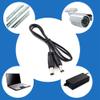Davitu Electrical Equipments Supplies - DC Power Plug 5.5 x 2.1mm Male To 5.5 x 2.1mm Male CCTV Adapter Connector Cable L15 - (Color: 100mm) view 3
