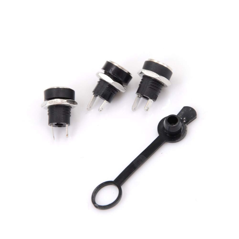 Davitu Electrical Equipments Supplies - 1PCS DC Power adapter dc jack connector DC022B 5.5 X 2.5 5.5 X 2.1 mm 3.5 X 1.3 mm - (Color: 3style)