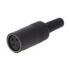 Davitu Electrical Equipments Supplies - Female DIN Plug Socket Connector 3/4/5/6/7/8 PIN Chassis Cable Mount - (Color: 8PIN) view 4