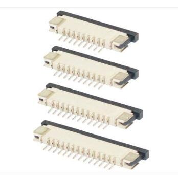 Davitu Electrical Equipments Supplies - 10pcs FFC/FPC Connector 30pin pitch 1.0 mm Top Contact 8/10/20/24/40~60P - (Pins: 28P)