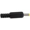 Davitu Electrical Equipments Supplies - HHTL-6Pcs Plastic Cable Guard 4.0 x 1.7mm Male DC Power Plugs Connectors - (Color: Black) view 2
