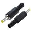Davitu Electrical Equipments Supplies - HHTL-6Pcs Plastic Cable Guard 4.0 x 1.7mm Male DC Power Plugs Connectors - (Color: Black) view 4