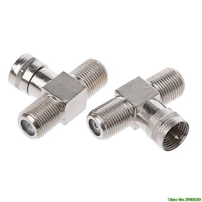 Davitu Electrical Equipments Supplies - 5PCS 3 Way F Type Splitte TV Virgin Cable Sky Satellite Freeview