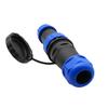 Davitu Electrical Equipments Supplies - SP28 docking waterproof connector IP68 2pin 3/4/5/6/7/9/10/12/14/16/19/22/24/26Pin - (Pins: 7P) view 2