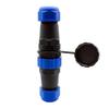 Davitu Electrical Equipments Supplies - SP28 docking waterproof connector IP68 2pin 3/4/5/6/7/9/10/12/14/16/19/22/24/26Pin - (Pins: 7P) view 3