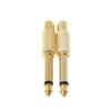 Davitu Electrical Equipments Supplies - 2 Pcs 6.35mm 1/4" Mono Male Jack To RCA Female Plug Audio Adapter Cable Converter view 3