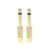 Davitu Electrical Equipments Supplies - 2019 2 Pcs 6.35mm 1/4" Mono Male Jack To RCA Female Plug Audio Adapter Cable Converter view 1