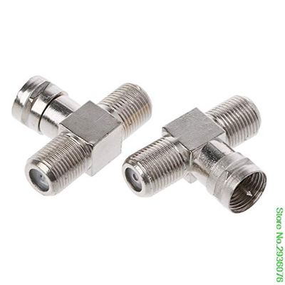 Davitu Electrical Equipments Supplies - 5PCS 3 Way F Type Splitte TV Virgin Cable Sky Satellite Freeview Support