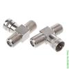 Davitu Electrical Equipments Supplies - 5PCS 3 Way F Type Splitte TV Virgin Cable Sky Satellite Freeview Support view 1