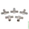 Davitu Electrical Equipments Supplies - 5PCS 3 Way F Type Splitte TV Virgin Cable Sky Satellite Freeview Support view 2