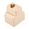 Davitu Electrical Equipments Supplies - 8P8C Network RJ45 Ethernet Cable LAN Port 1 to 2 Socket Splitter RJ45 Splitter Connector CAT5 LAN Ethernet Splitter Adapter view 4
