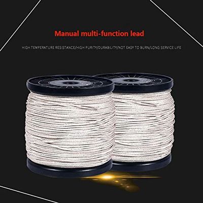 Davitu Electrical Equipments Supplies - Multi-function Woofer Lead High Temperature Silver Stranded Wire Speaker Repair Parts Connector 8 Shares/12/16/24/36 Shares - (Color: 8 strands of gold)
