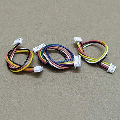 Davitu Electrical Equipments Supplies - 20pcs 1.25mm 2P/3P/4P/5P/6P/7P/8P/9P/10Pin Double End Connector JST 1.25 200mm Plug Cable Same Direction - (Color: 2P 20cm)