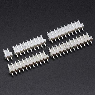Davitu Electrical Equipments Supplies - 100PCS VH3.96 Pin Header Wafer 2/3/4/5/6/7/8/9/10/11/12P 3.96mm Straight Pin Connector VH-A - (Color: 8P)