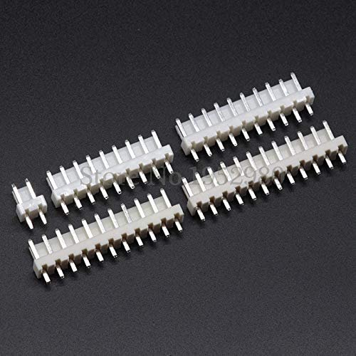 Davitu Electrical Equipments Supplies - 100PCS VH3.96 Pin Header Wafer 2/3/4/5/6/7/8/9/10/11/12P 3.96mm Straight Pin Connector VH-A - (Color: 8P)