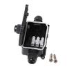 Davitu Electrical Equipments Supplies - 1Pc Black 2/3Way IP66 Outdoor Waterproof Cable Connector Junction Box Safe With Terminal 450V For Underwater Lights -M35 - (Color: 2 Way) view 1