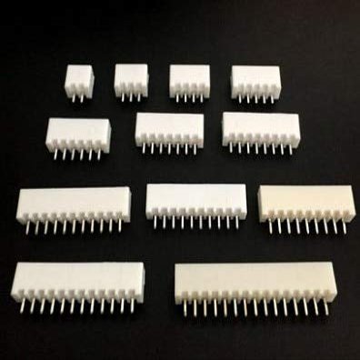 Davitu Electrical Equipments Supplies - 20PCS XH2.54 2P/3P/3P/4P/5P/6P/7P/8P/9P/10P/11P/12P XH2.54 white color male straight pin socket Supplies connector XH2.54 2P-12P - (Color: 7P)