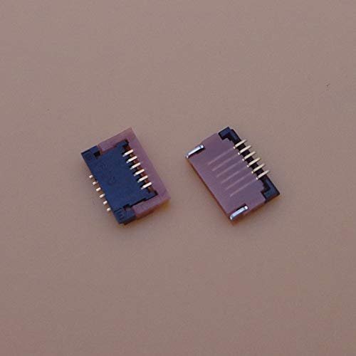 Davitu Electrical Equipments Supplies - 2-100pcs FPC connector socket For Xiaomi redmi 1s 6p 6 pin TP Touch digitizer screen Port on mainboard Repair Replacement - (Color: 30pcs)