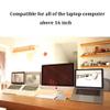 Laptop Stand, Adjustable Ultra-Thin Simple Portable Invisible NMEGOU Zinc Alloy Laptop Computer Stand Tablet Stand for MacBook Air Pro 16 Inch (Gold) view 4