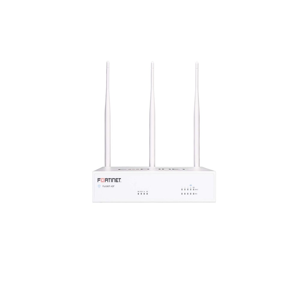 FORTINET FortiWiFi-40F Network Security Appliance with 3 Year 24x7 FortiCare and FortiGuard Unified Threat Protection (FWF-40F-BDL-950-36)