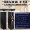 Klipsch Reference 5.1 Home Theater System - Bundle with 2X R-26FA Floorstanding Speaker, 2X R-41M Bookshelf Speaker, R-25C Channel Speaker, R-12SW Subwoofer view 2