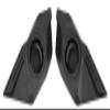 SSV Works RZ5-DF65U 2020-2024 Polaris RZR Front Door Speakers Pods for RZR Pro XP, Pro R & Turbo R (RZ5-DF65U) view 1