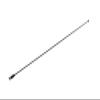 21 Stainless Black Antenna MAST Compatible for Jeep Wrangler JK JL Gladiator 2007-2021 view 3