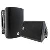 VOYZ 5.25" Black Wall Speakers | 70V/100V Indoor & Outdoor Architectural Speakers | 2-Way Passive Loudspeakers | Water-Resistant | Full-Range Dynamic Sound | Wall-Mounted (Set) view 1