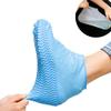 N A Boots Waterproof Shoe Cover Silicone Material Unisex Overshoes Reusable Protectors Rain Boots Non-Slip Washable Material Unisex (White, Small) view 2