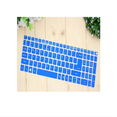 15.6 Inch Silicone Keyboard Cover Protector for Acer Aspire E15 V3/E5-553G/575G F5-572G/573G T5000 V5-591G V5-T5000-blue-