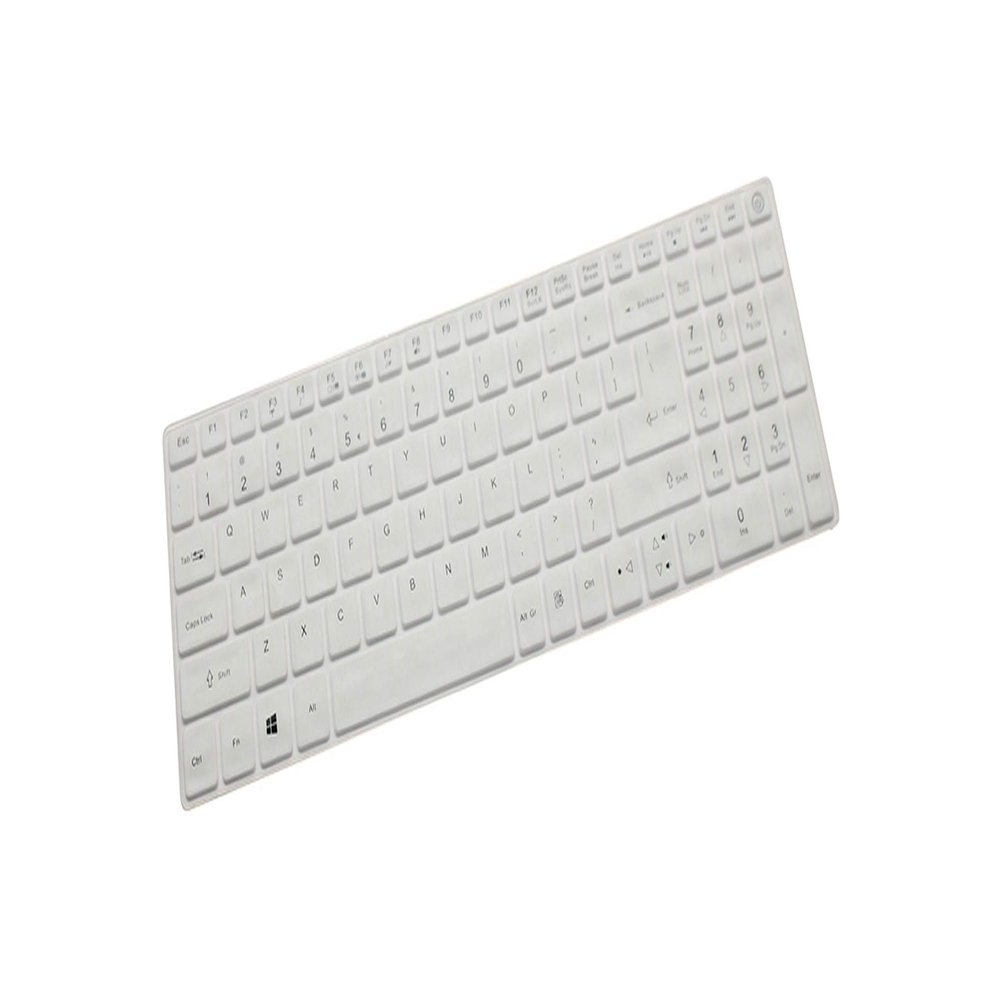 15 Inch Laptop Keyboard Cover Protector Skin for 15.6 Inch Acer Aspire E5-532 V5-591G V15 V17 Nitro VN7-592G VN7-792G F15 F5-571-white-