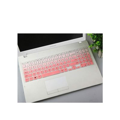 15.6 Inch Keyboard Cover Skin Protector for Samsung Expert X30 Notebook 3 NP500R5M NP500R5L NP500R5K NP300E5K NP300E5L NP300E5M-fadepink-