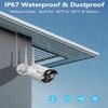 (2026 Update) Wireless Security Camera System, 10CH WiFi NVR with 8 x 3MP Dual Antenna Cameras, 55% Longer Range, 4TB HDD 60-Day Recording, Dual Band 2.4/5.8GHz, IP67, Free App view 3