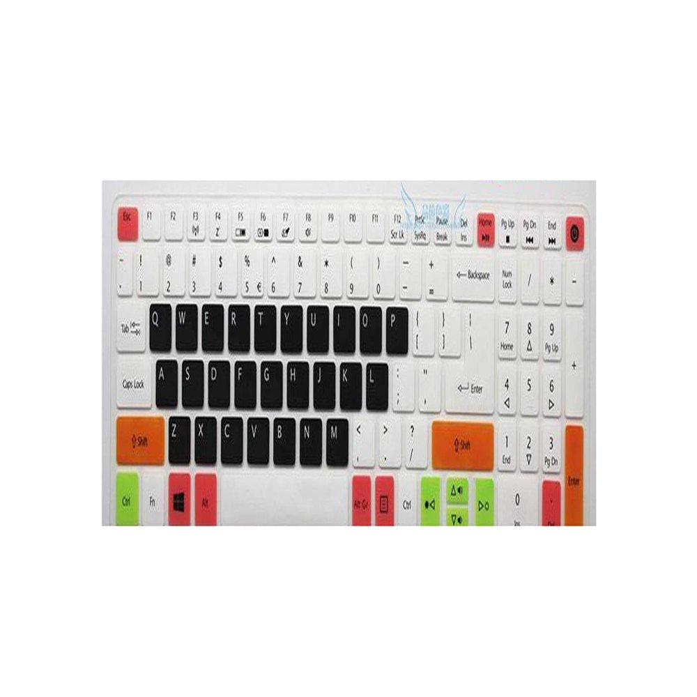 15 Inch Laptop Keyboard Cover Protector for Acer for Acer Aspire E 15 E5-575 E5-576G E5-574G ES15 ES1-572 / Aspire E 17 E5-772G-candyblack-