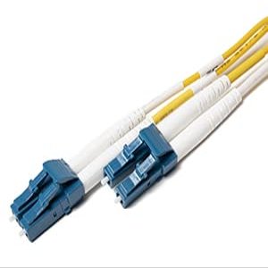 FCD - 12M OS2 LC LC Fiber Optic Cable - Made in USA |Plenum Duplex 9/125 LC to LC Singlemode Jumper 12 Meter (39.37ft) | Length Options: 0.5M-300M | 10g sfp 10gbase lc/lc dx ofnp lc-lc