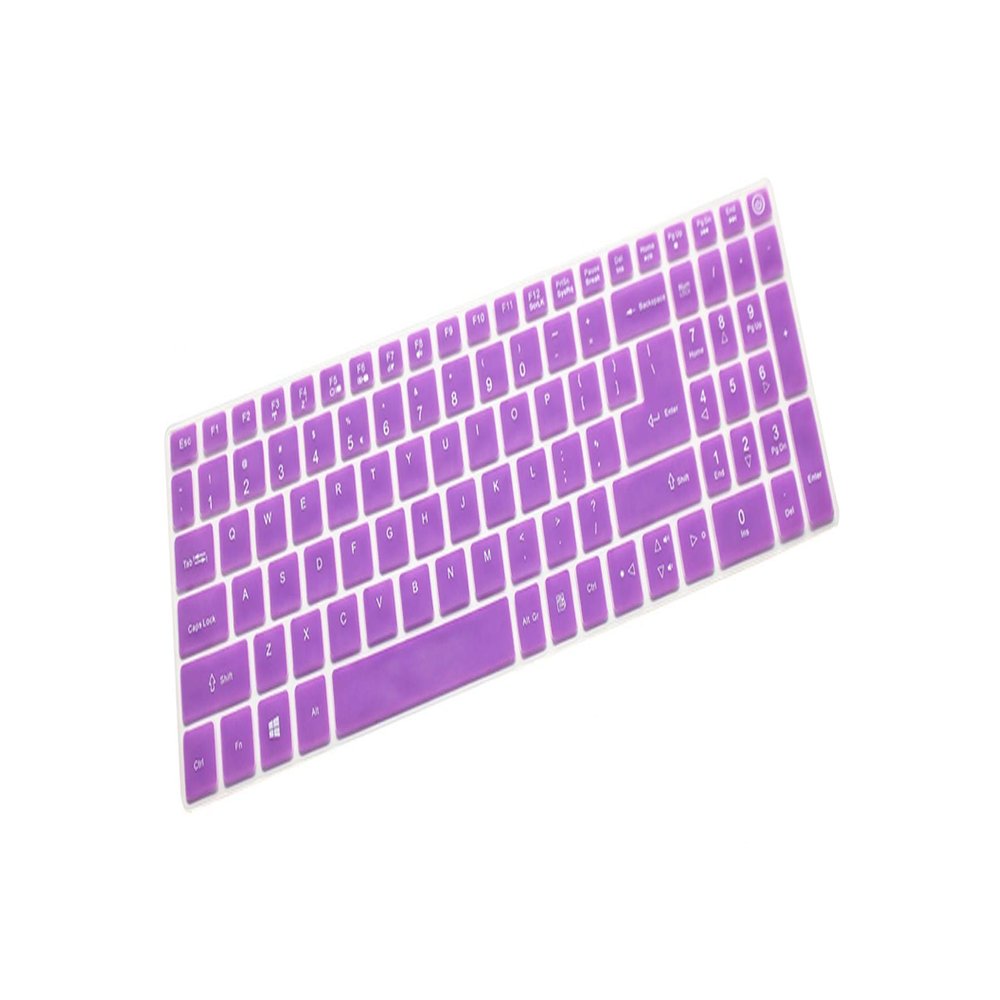 15 Inch Laptop Keyboard Cover Protector Skin for 15.6 Inch Acer Aspire E5-532 V5-591G V15 V17 Nitro VN7-592G VN7-792G F15 F5-571-purple-