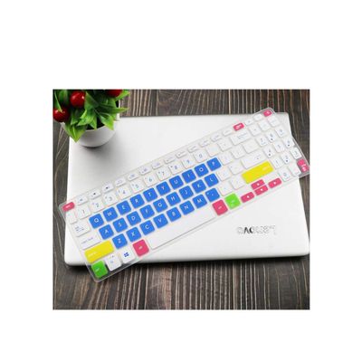 15.6 Inch Keyboard Cover Skin for Asus VivoBook 15 X512FL X512UF X512UA X512FA X512da X512UB F512 F512U F512DA X512 Y5000U-candyblue-
