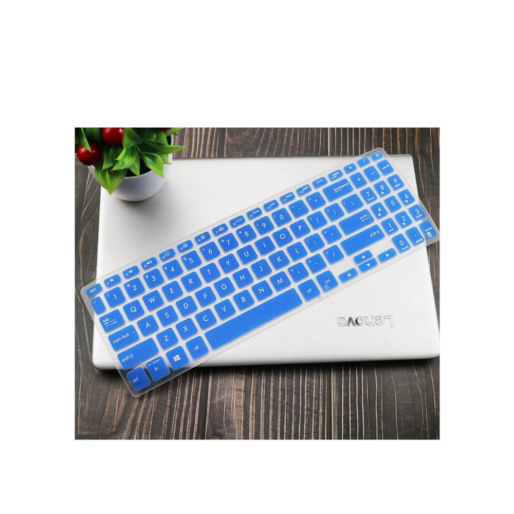 15.6 Inch Keyboard Cover Skin for Asus VivoBook 15 X512FL X512UF X512UA X512FA X512da X512UB F512 F512U F512DA X512 Y5000U-blue-