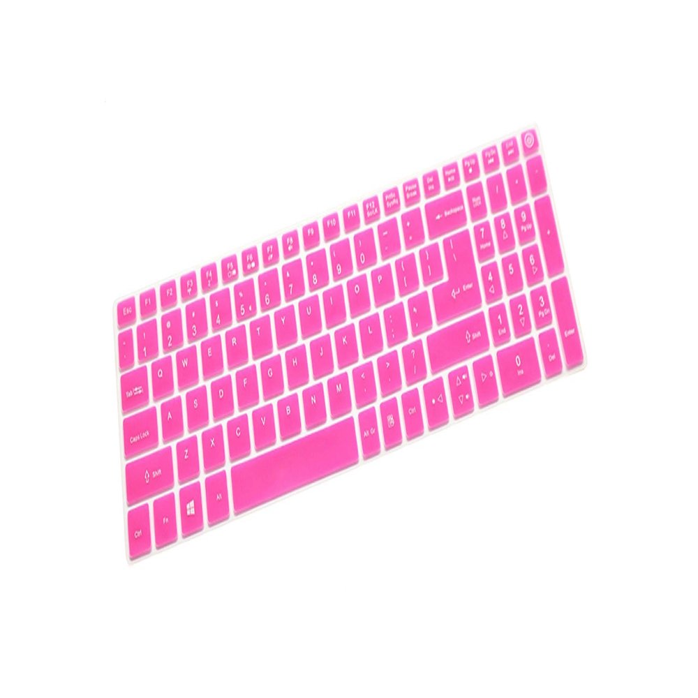 15 Inch Laptop Keyboard Cover Protector Skin for 15.6 Inch Acer Aspire E5-532 V5-591G V15 V17 Nitro VN7-592G VN7-792G F15 F5-571-rose-