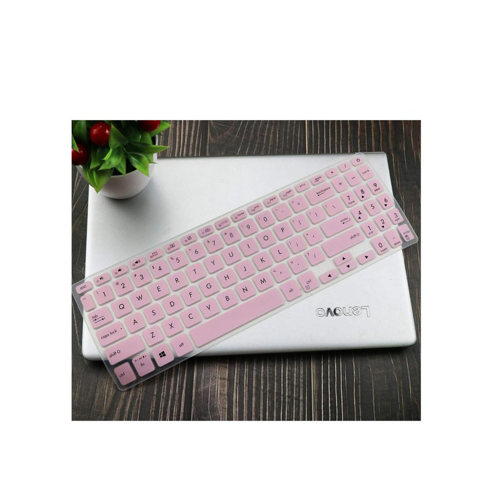 15.6 Inch Keyboard Cover Skin for Asus VivoBook 15 X512FL X512UF X512UA X512FA X512da X512UB F512 F512U F512DA X512 Y5000U-pink-
