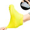 N A Boots Waterproof Shoe Cover Silicone Material Unisex Overshoes Reusable Protectors Rain Boots Non-Slip Washable Material Unisex (Yellow, Medium) view 1
