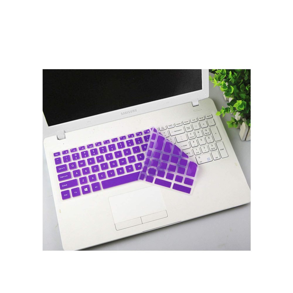 15.6 Inch Keyboard Cover Skin Protector for Samsung Expert X30 Notebook 3 NP500R5M NP500R5L NP500R5K NP300E5K NP300E5L NP300E5M-purple-