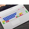 15.6 Inch Keyboard Cover Skin Protector for Samsung Expert X30 Notebook 3 NP500R5M NP500R5L NP500R5K NP300E5K NP300E5L NP300E5M-white- view 3