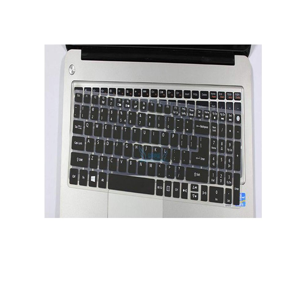 15 Inch Laptop Keyboard Cover Protector for Acer for Acer Aspire E 15 E5-575 E5-576G E5-574G ES15 ES1-572 / Aspire E 17 E5-772G-black-