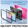 BRAECN for Samsung Galaxy Tab S6 lite Case 10.4 inch 2024/2022,Rugged Shockproof Case with 360 Rotating Hand Strap&Kickstand, Shoulder Strap, S Pen Holder for Samsung Galaxy Tab S6 Lite Tablet view 4
