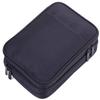 Troika Cable organizer with 2 zipper compartments  CONNECTED  with elastic loops for accessories (Every Day Carry)  pen loop  polyester  black view 1