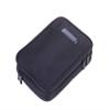 Troika Cable organizer with 2 zipper compartments  CONNECTED  with elastic loops for accessories (Every Day Carry)  pen loop  polyester  black view 2