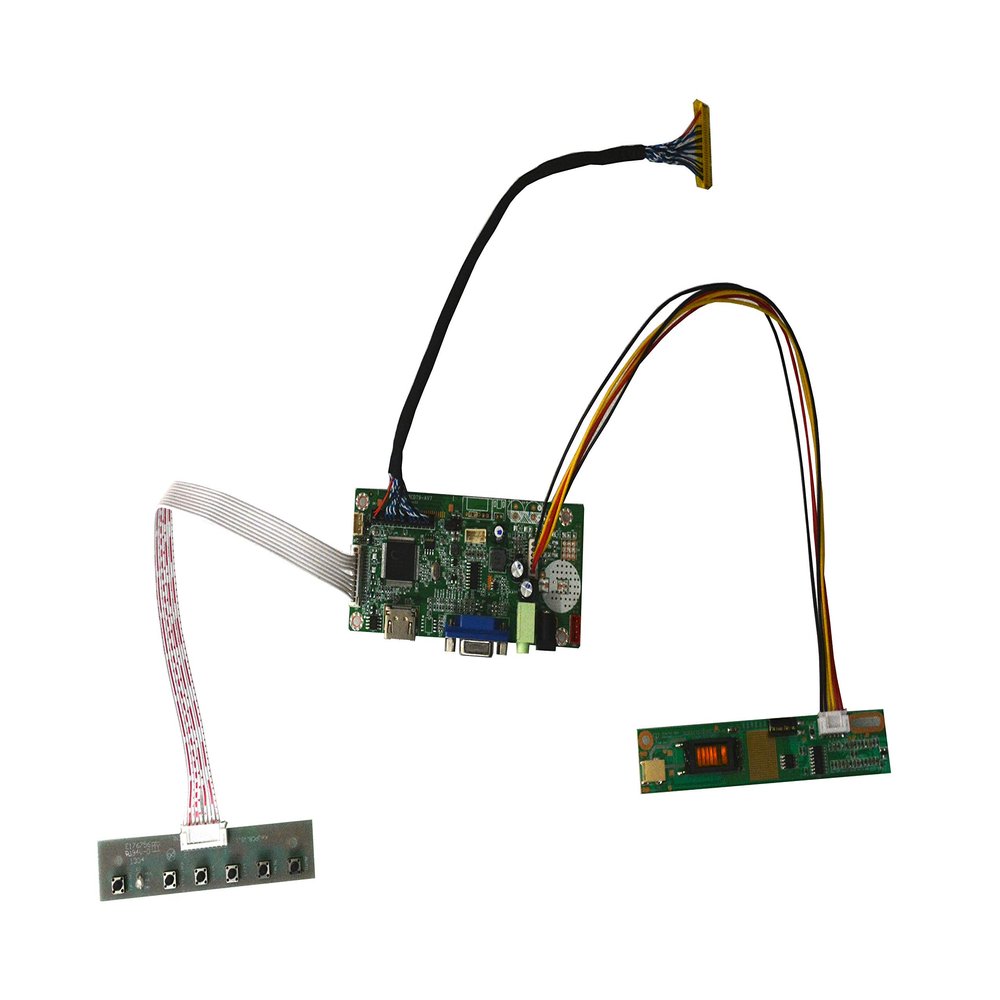 NJYTouch 58C HDMI VGA LVDS Controller Board for LP154WU2-TLA2 LP154WU1-TLA1 1920x1200 LCD Screen